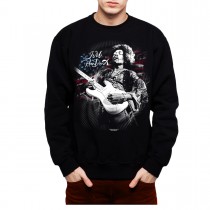Hendrix Guitar Flag Men Sweatshirt S-3XL New