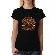 Cheeseburger Cheat Meal Womens T-shirt XS-3XL