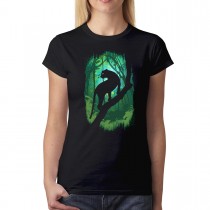 Black Panther Jungle Women's T-shirt