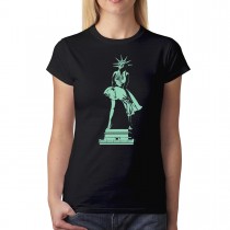 Statue of Liberty Marilyn Monroe Women T-shirt XS-3XL
