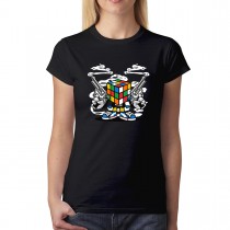Speed Cube Gunslinger Women T-shirt