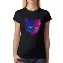 Cat Galaxy Cosmos Women's T-shirt