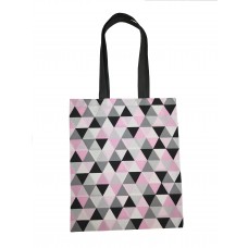Handmade Eco Shopping Bag Grocery Reusable Design Triangles