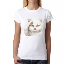 White Cat Army Boss Womens T-shirt XS-3XL