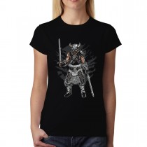 Viking Warrior Sword Womens T-shirt XS-3XL