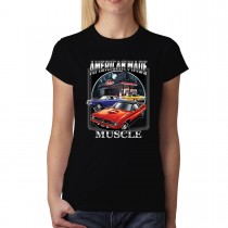 Chrysler Muscle Car Gas Station Women T-shirt XS-3XL