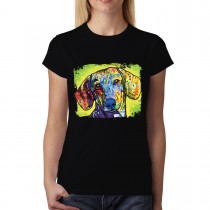 Dachshund Dog Womens T-shirt S-3XL