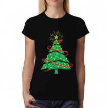 Christmas Tree Star of Bethlehem Womens T-shirt XS-3XL