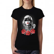 Marilyn Monroe Gangster Women T-shirt XS-3XL