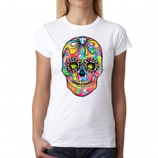 Skull Sugar Women T-shirt XS-3XL