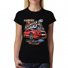 Shelby Ford Mustang GT500 Womens T-shirt XS-3XL