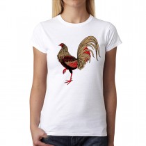 Rooster Chicken Women's T-shirt XS-3XL