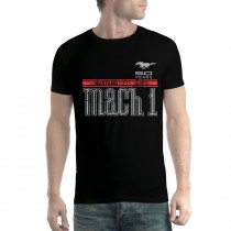 Ford Mustang Mach 1 Logo Mens T-shirt XS-5XL