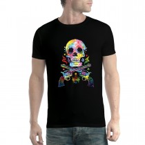 Skull Guns Wild West Mens T-shirt XS-5XL