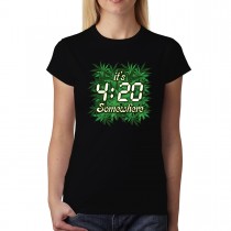 Pot Weed Cannabis Marijuana Women T-shirt XS-3XL New