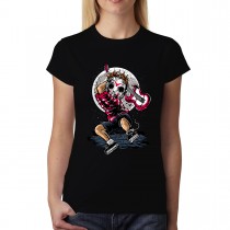 Rock Star Guitar Killer Women T-shirt XS-3XL