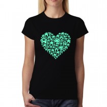 Home Heart Womens T-shirt XS-3XL