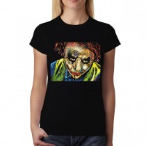 Joker Face Clown Women T-shirt S-3XL
