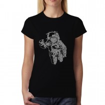 Astronaut Space Mission Cosmos Womens T-shirt XS-3XL