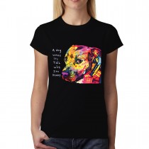 Pitbull Gratitude Love Womens T-shirt S-3XL