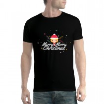 Merry Christmas Holiday Greetings Mens T-shirt XS-5XL
