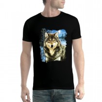 Wolf Winter Snow Mens T-shirt XS-5XL